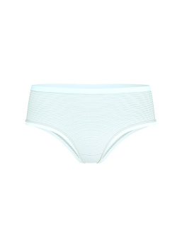 No-Show Stripe Mesh Cheeky Panty