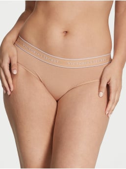 Logo Cotton Hiphugger Panty