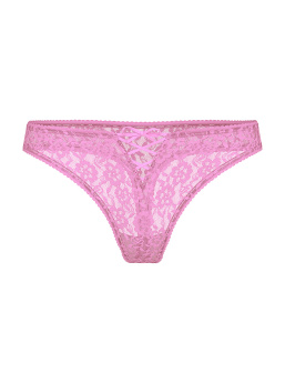 Lacie Lace-Up Bow Thong Panty