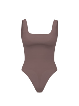Luxe Contour Square-Neck Bodysuit