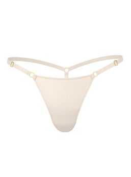 Hardware Adjustable V-String Panty