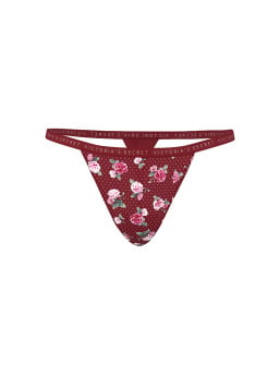 Stretch Cotton V-String Panty