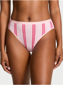 Stretch Cotton High-Leg Brief Panty