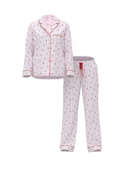 Cotton Flannel Long Pajama Set