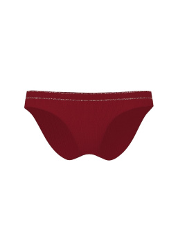 Seamless Cable-Knit Bikini Panty