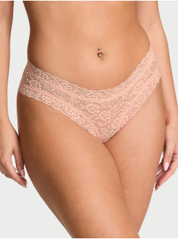 Lace Strappy-Back Cheeky Panty