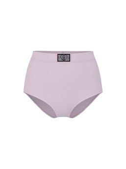Logo Cotton Heart Shine Patch Modern Brief Panty