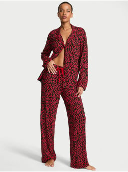 Modal Soft Long Pajama Set