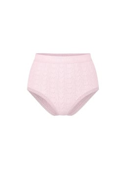 Logo Heart Pointelle Modern Brief Panty