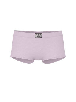 Logo Cotton Heart Shine Patch Boyshort Panty
