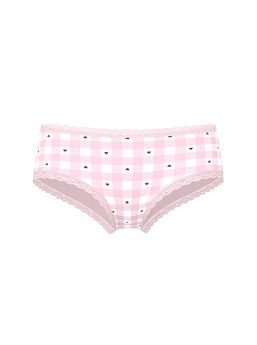 Cotton Lace-Waist Cheeky Panty