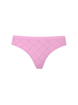 Seamless Quilted Hearts Thong Panty