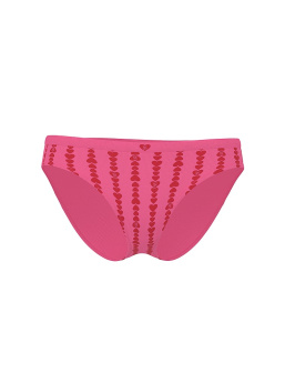 Seamless Heart Stripe Bikini Panty