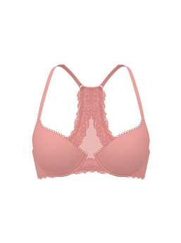 Perfect Shape Lace Racerback Push-Up Bra