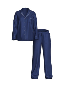 Signature Satin Long Pajama Set