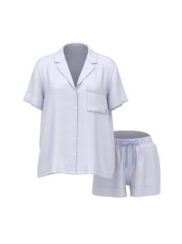 Signature Satin Short Pajama Set