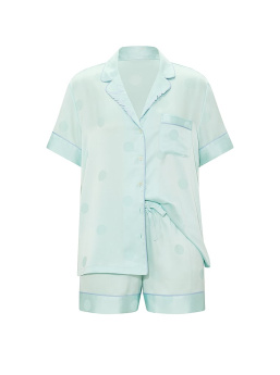 Signature Satin Short Pajama Set