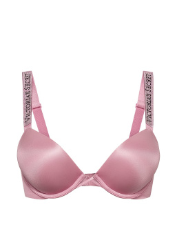 Bombshell Logo Shine Strap Add-2-Cups Push-Up Bra