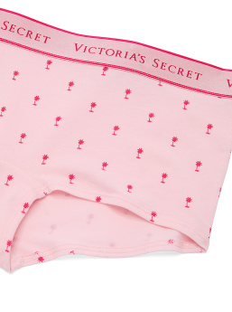 Logo Cotton Boyshort Panty