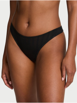 Ultra-Fine Modal High-Leg Scoop Thong Panty