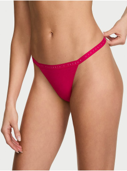 Stretch Cotton V-String Panty