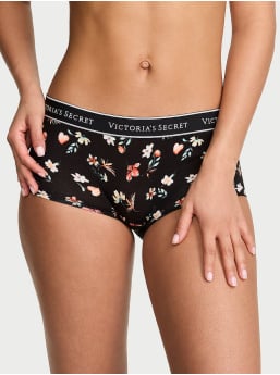 Logo Cotton Boyshort Panty