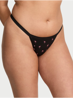 Stretch Cotton V-String Panty