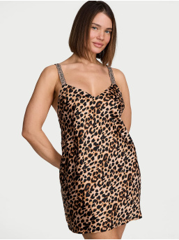 Shine Strap Satin Slip