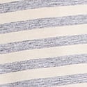 Medium Heather Grey/Coconut White Yd Stripe 