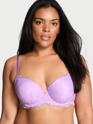 Lace Lightly Lined Classic Coverage Demi Bra