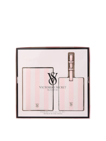 Passport Case & Luggage Tag Travel Set