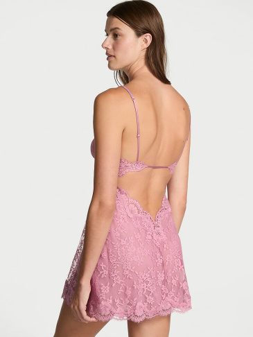 Twinkle Strap Lace Slip Dress