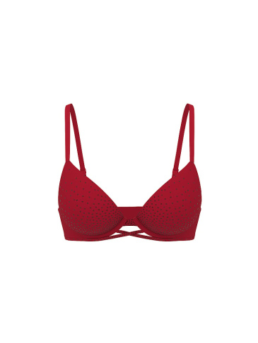 Sparkle Crystal Shine Cradle Push-Up Bra
