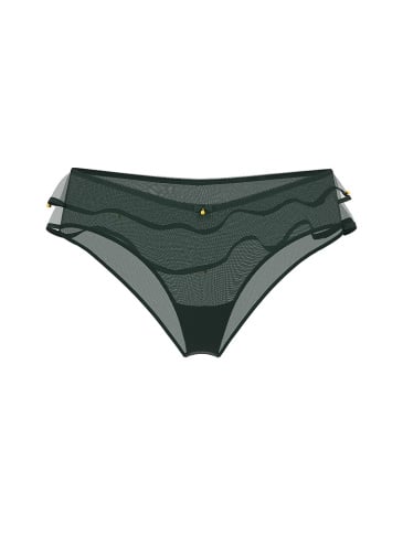 Jingle Belle Ruffled Mesh Cheeky Panty