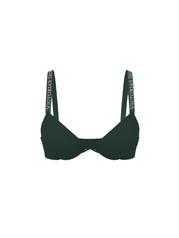 Logo Shine Strap Push-Up Bra