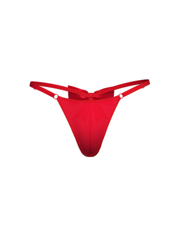 Shine Bow Adjustable V-String Panty