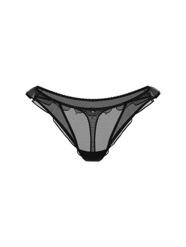 Jingle Belle Ruffled Mesh Thong Panty