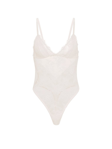 Rose Lace Triangle Bodysuit