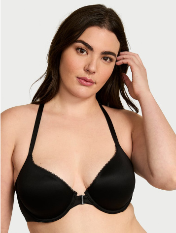 Lightly Lined Lace Racerback Demi Bra