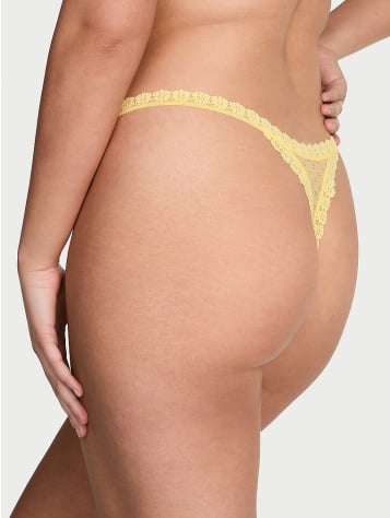 Daisy Lace String Thong Panty