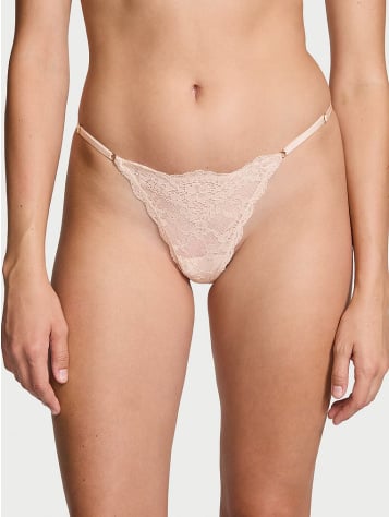 Lace Adjustable V-String Panty