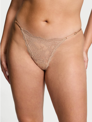 Lace Adjustable V-String Panty