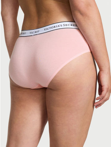 Logo Cotton Hiphugger Panty
