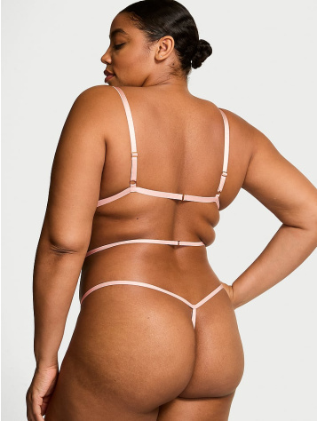 Dare To Dream Lace Strappy Triangle Teddy