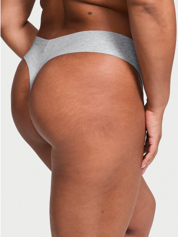 No-Show Cotton Thong Panty