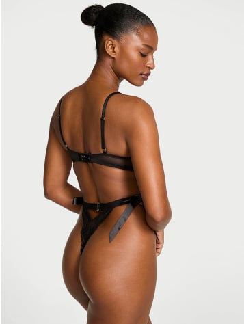 Wicked Unlined Lace Teddy