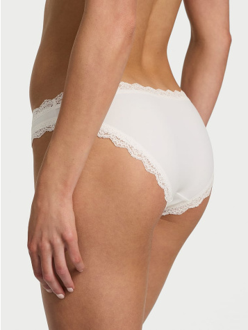 Lace-Trim Bikini Panty