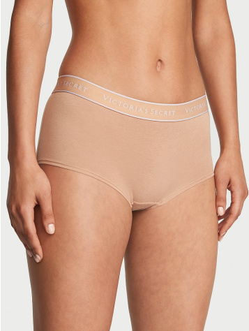 Logo Cotton Boyshort Panty