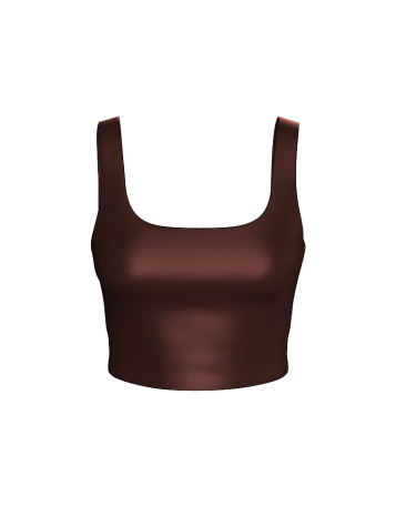 Vsx Glossytech™ Square-Neck Bra Top