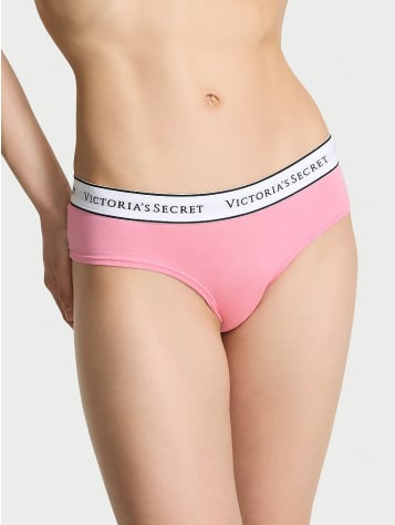 Logo Cotton Cheeky Panty